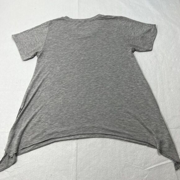 Disney Cast Exclusive Collection Women's Large Short Sleeve Gray Floral T Shirt - Picture 7 of 12